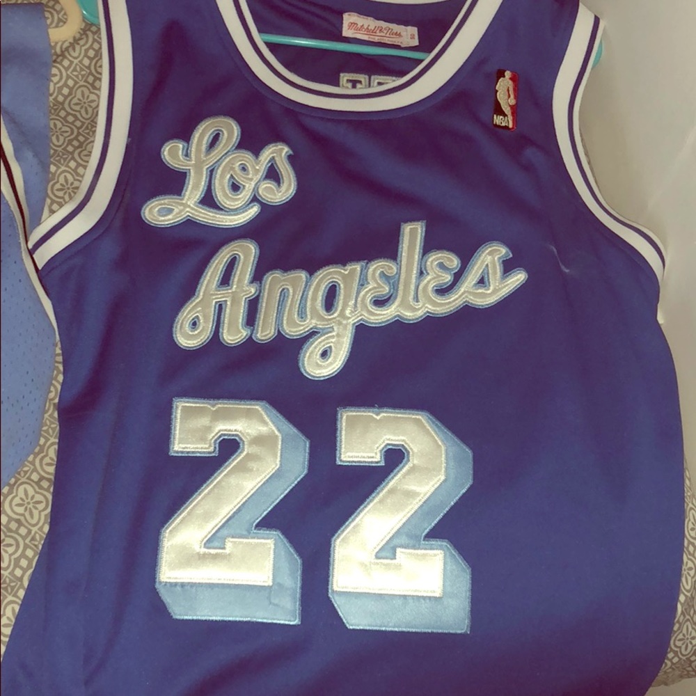 Lakers hardwood classic Baylor jersey